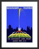 Buckingham Fountain Poster