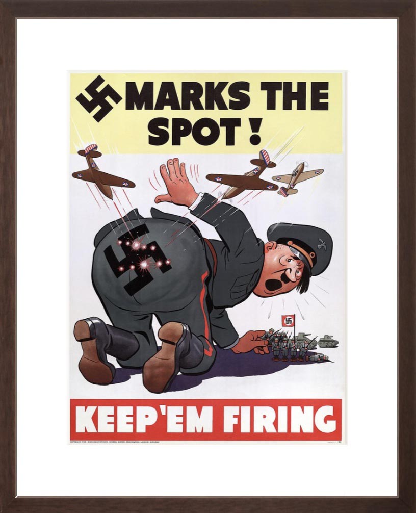 Marks the Spot! Keep 'em Firing!