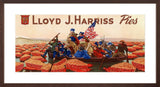 Lloyd J. Harriss Pies poster brown frame