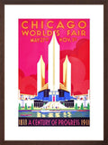 1933 Chicago Worlds Fair Poster