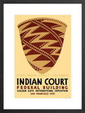 Indian Court: Pomo Indian Basket