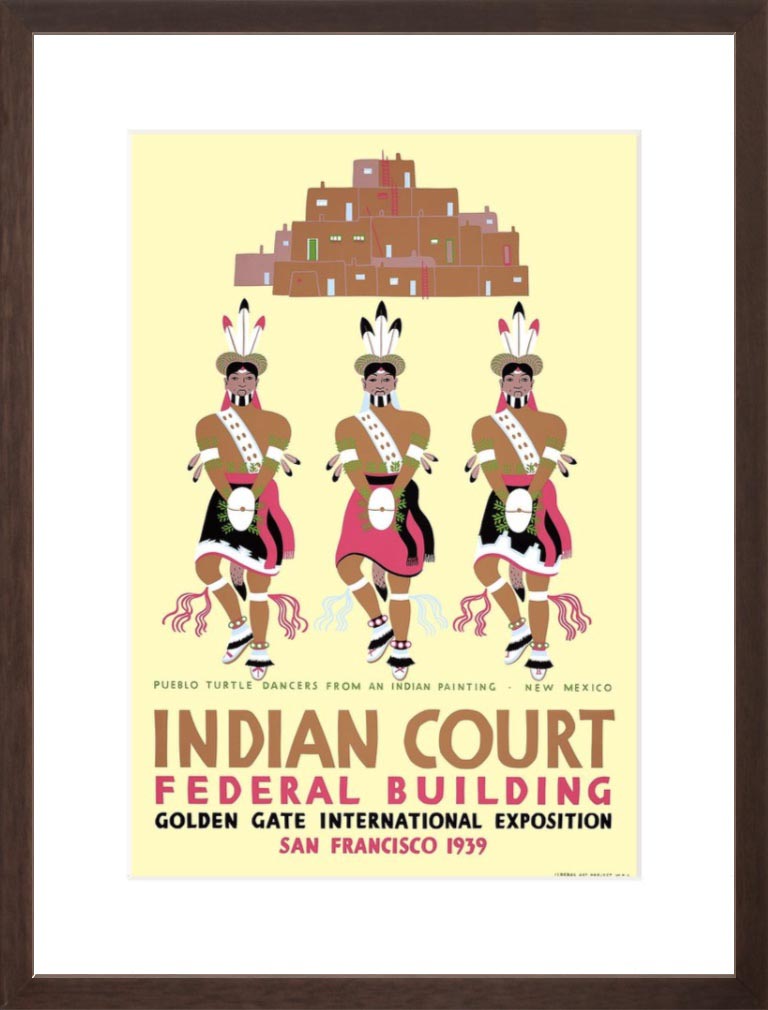 Indian Court: Pueblo Turtle Dancers