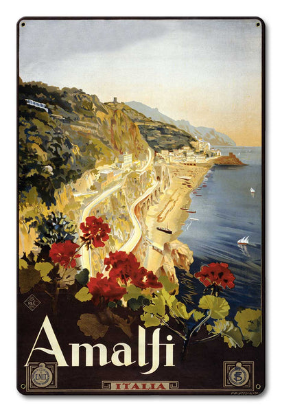 Amalfi, Italy Travel Poster – Vintagraph Art