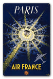 Paris Travel Poster - Air France