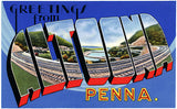 Greetings from Altoona Post Card