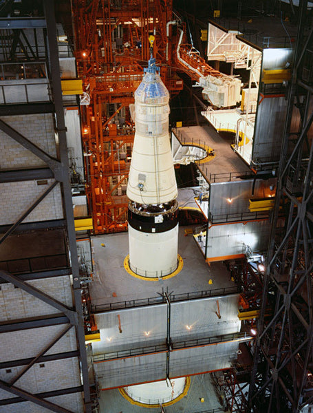 Apollo 11 Mated with Saturn