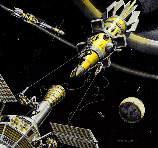 Breaking a Space Traffic Jam print