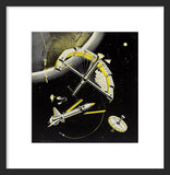 Assembling a Station in Space framed print
