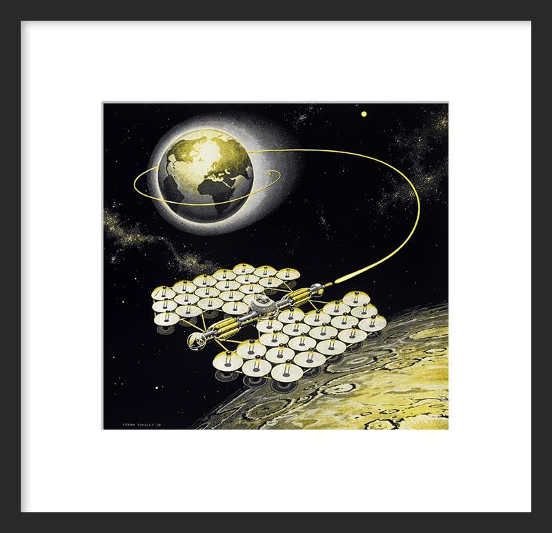 Cosmic Butterfly framed print