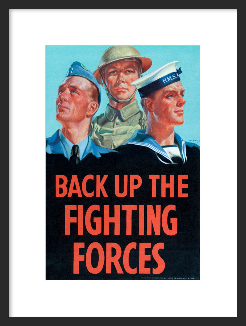 Backing Up the Fighting Forces