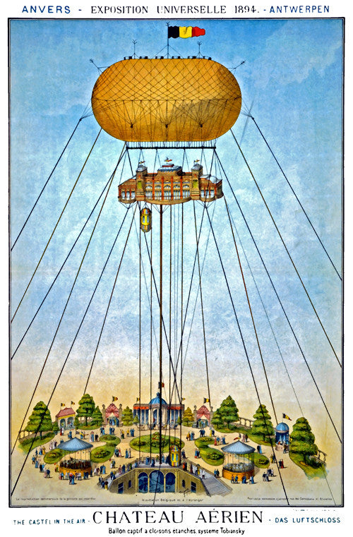 Belgium World's Fair Air Station: 1894