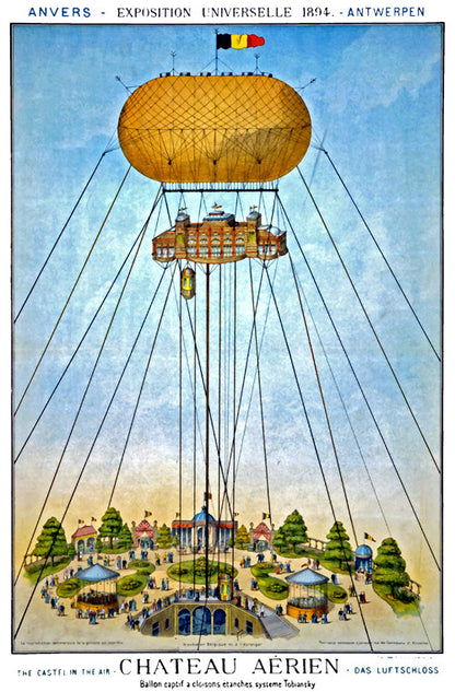 Belgium World's Fair Air Station: 1894