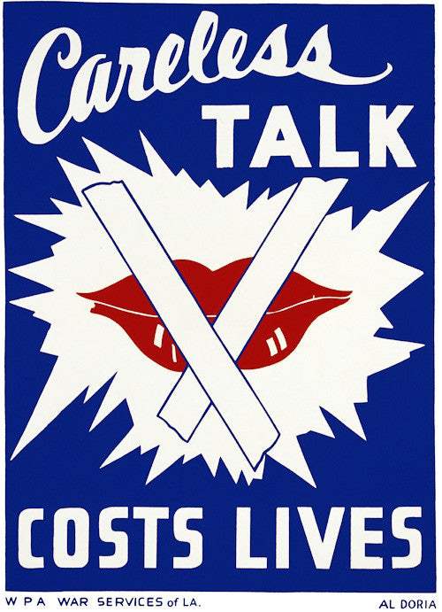 Careless Talk Costs Lives