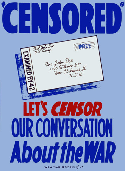 Let's Censor Our Conversation