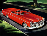 1955 Red Chrysler Convertible