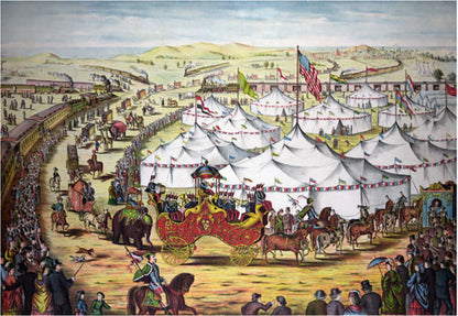 The Grand Lay-Out Circus Poster