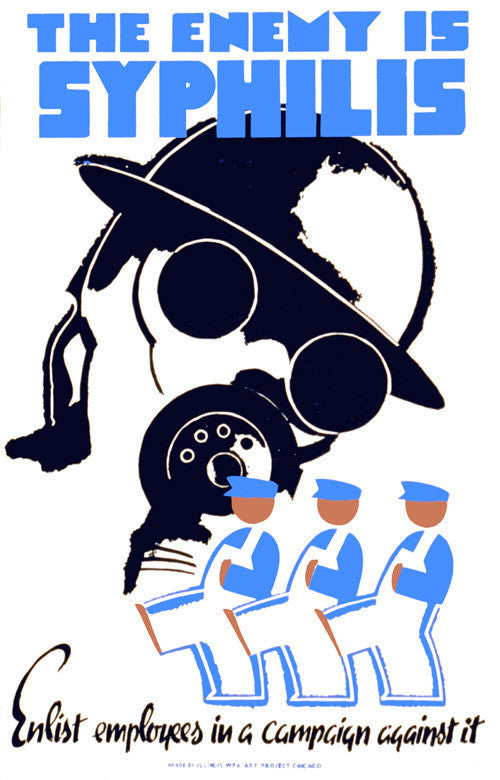 The Enemy is Syphilis poster