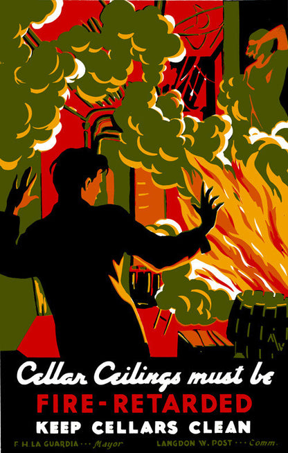 Cellar Ceilings Must Be Fire-retarded