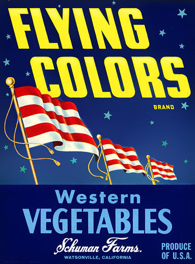 Flying Colors Vegetables