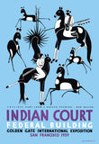 Indian Court Antelope Hunt poster