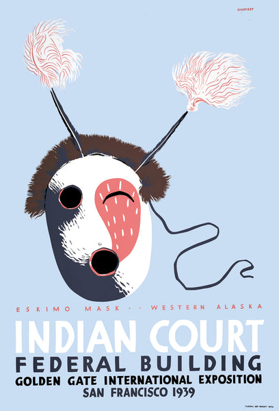Indian Court: Eskimo Mask poster