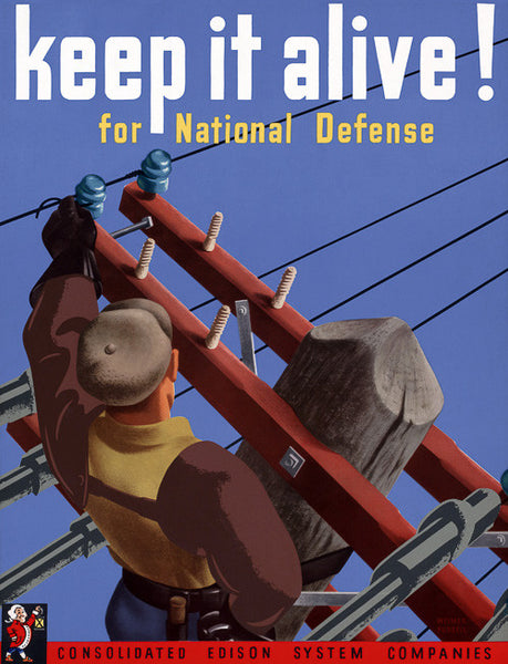 Keep It Alive! For National Defense poster