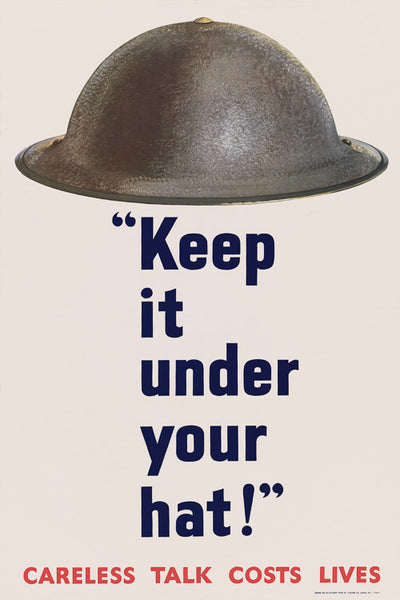 Keep it Under Your Hat