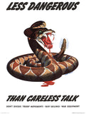 Less Dangerous than Careless Talk