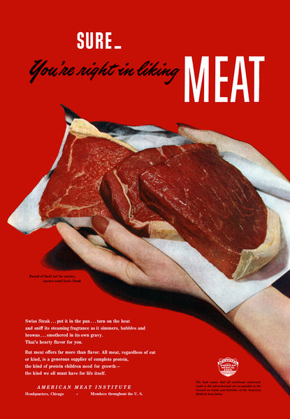 You're Right in Liking Meat.