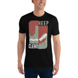 Keep Clean WPA Poster men's black t-shirt
