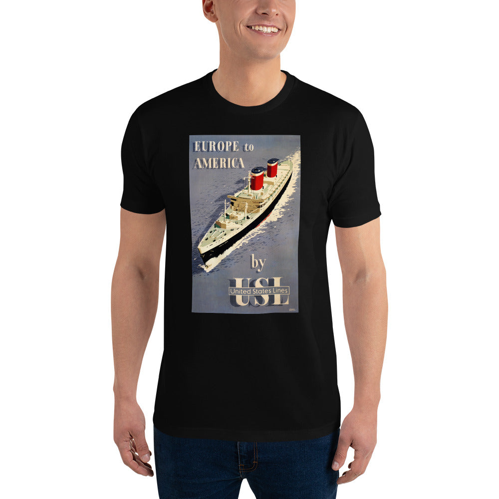 Europe to America by United States Lines