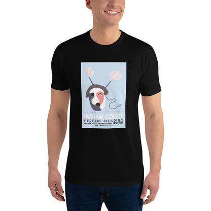Indian Court: Eskimo Mask poster men's black t-shirt