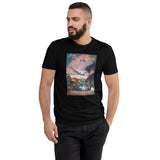 Fly to the Caribbean by Clipper men's black t-shirt