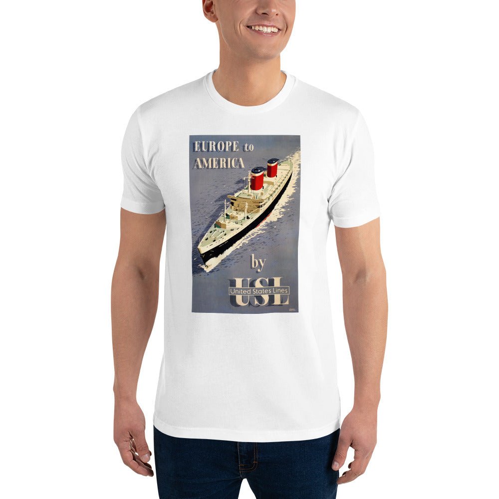 Europe to America by United States Lines