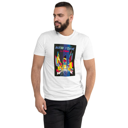 New York Fly TWA Men's T-Shirt White