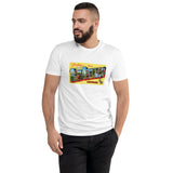 Greetings from New Orleans Postcard men's white t-shirt