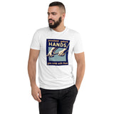 Protect Your Hands poster men's white t-shirt