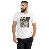 But First, Coffee poster men's white t-shirt