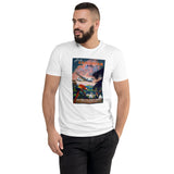 Fly to the Caribbean by Clipper men's white t-shirt