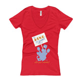 Be Kind to Books Club Women's T-Shirt Red