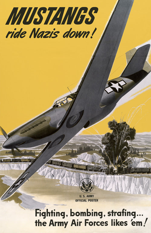 Mustangs Ride Nazis Down