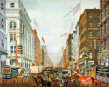 New York's dry goods district 1880s
