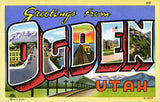 Greetings from Ogden Utah