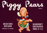 Piggy Pears print