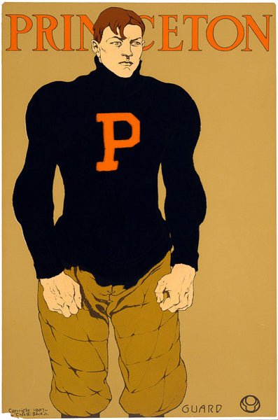 Princeton Football Poster