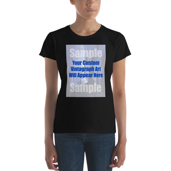 Vintagraph Bill Bergen: Brooklyn Dodgers Women's T-Shirt / Black / XL