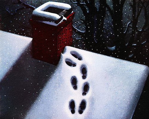 Santa Foot Steps