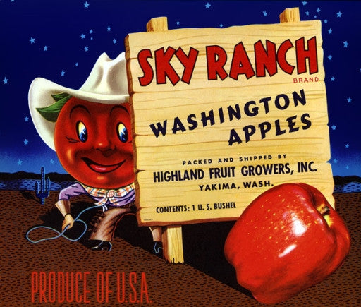 Sky Ranch Apples – Vintagraph Art