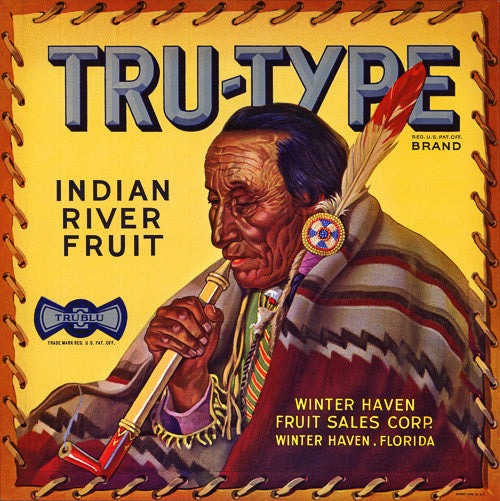 Tru-Type Brand Indian River Fruit