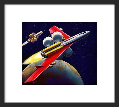 Alloys Bring the Future Closer framed print